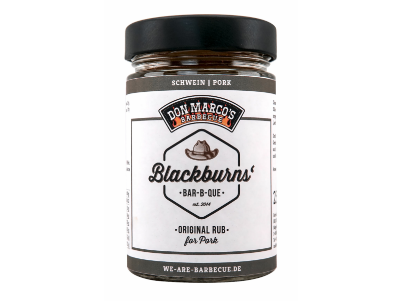 Don Marco’s Blackburns Original Rub for Pork 250g