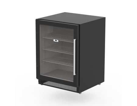 BBQ Kitchen Outdoor BBQ Cooler GROSS schwarz (links)