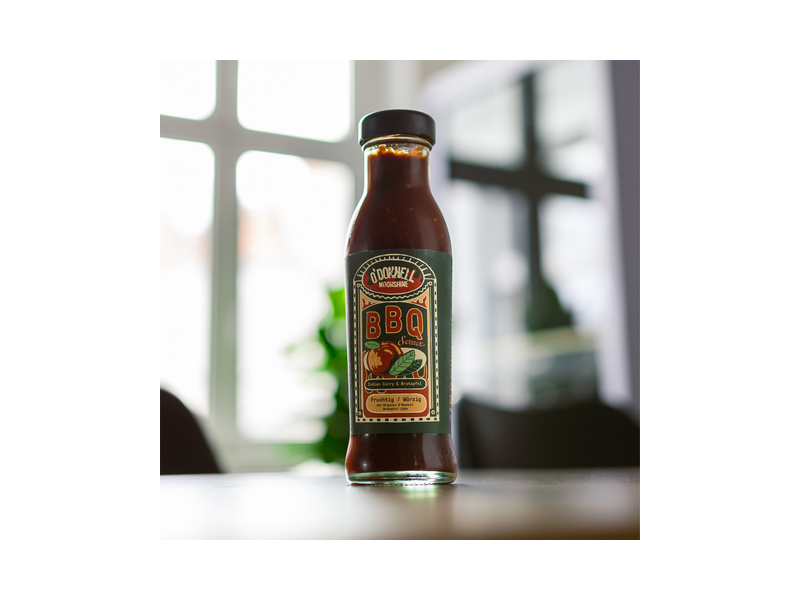 O`Donnell BBQ Grillsauce Bratapfel Curry 290ml