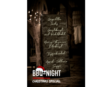 BBQ-Night &quot;Christmas Special&quot; | 23.11.24 Remscheid