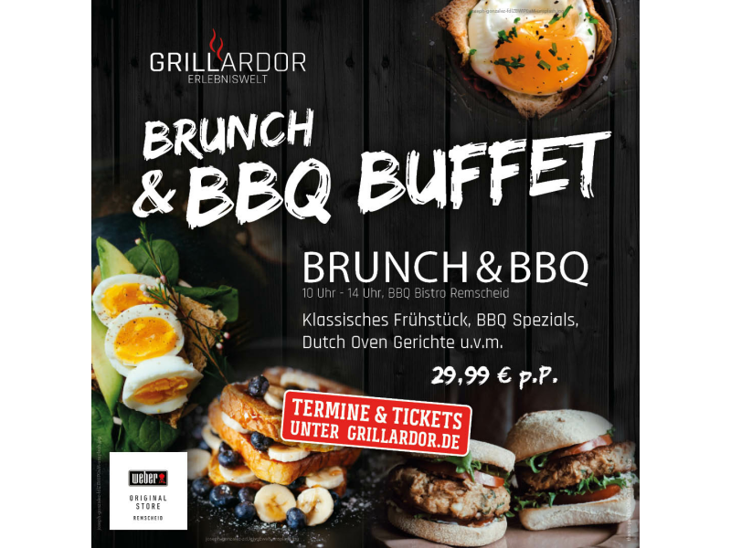 Ticket Brunch &amp; BBQ 29.09.24 - 10 Uhr