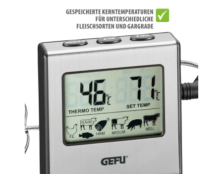 GEFU Digitales Bratenthermometer TEMPERE