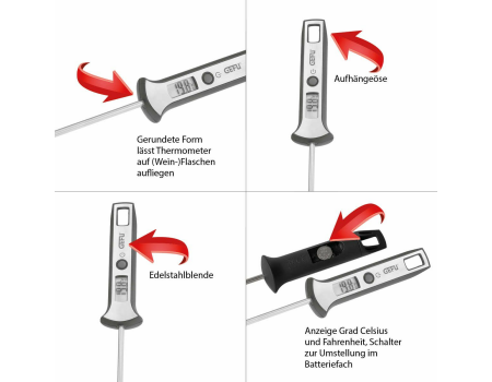 GEFU Digital-Thermometer SCALA&reg;