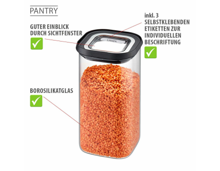 GEFU Vorratsdosen-Set PANTRY, 3-teilig