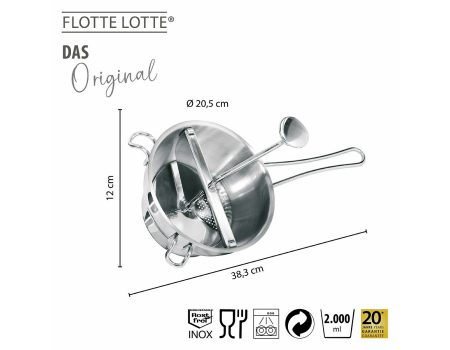 GEFU Passierger&auml;t FLOTTE LOTTE&reg; multifunktional...