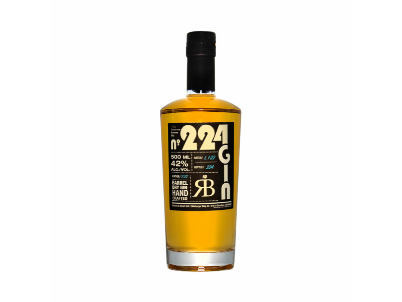 No 224 Barrel Dry Gin 500ML