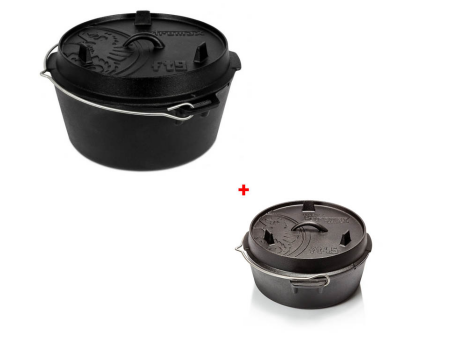 DEAL Petromax Dutch-Oven Set ft9-T &amp; ft4.5-t (ohne...