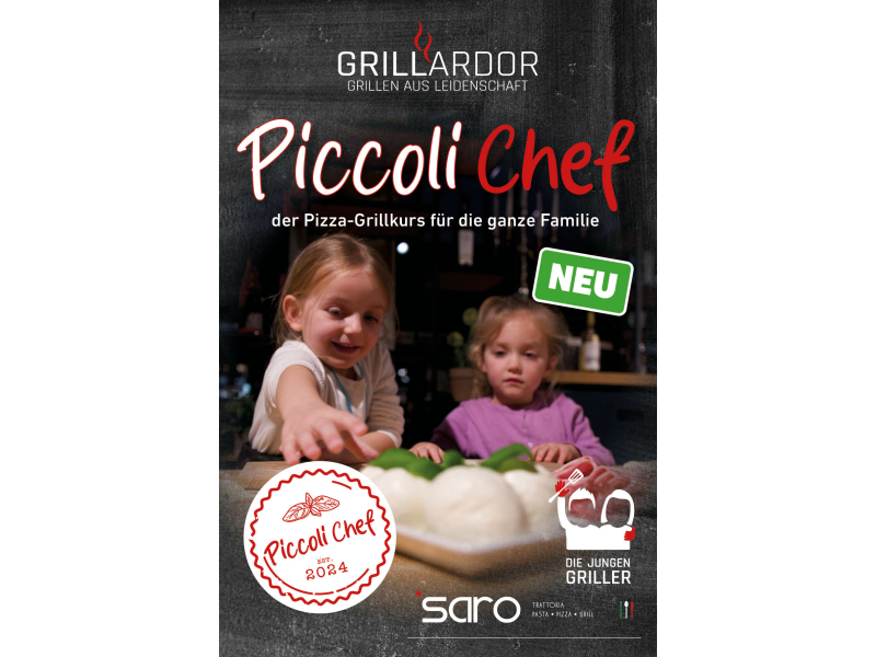 Piccoli Chef Pizza-Grillkurs Samstag 22.03.25 zus&auml;tzliches KINDERTICKET