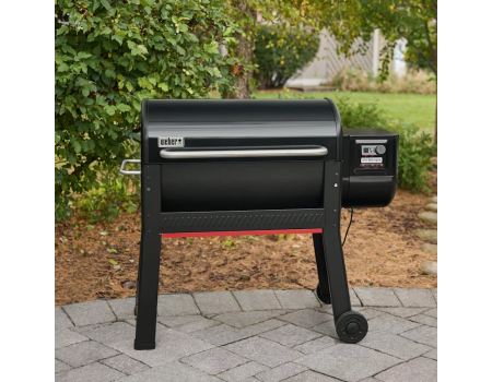 Weber SMOQUE XL Holzpelletgrill Black inkl. 16kg Pellets