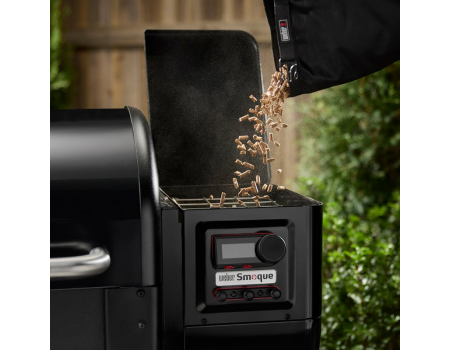 Weber SMOQUE XL Holzpelletgrill Black inkl. 16kg Pellets