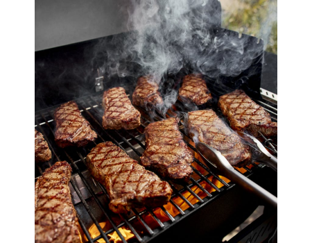 Weber SEARWOOD Holzpelletgrill Black inkl. 24kg Pellets