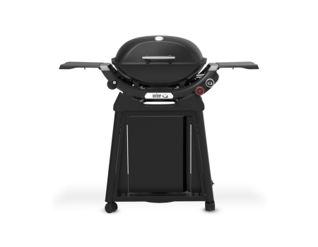 Weber Q2800N+ Gasgrill mit Rollwagen und Seitentischen