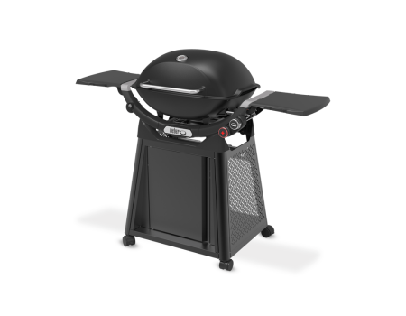 Weber Q3200N+ mit Rollwagen Black Gasgrill