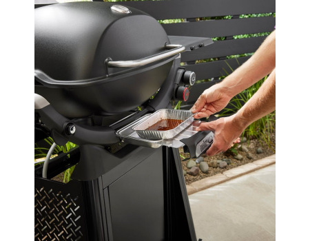 Weber Q3200N+ mit Rollwagen Black Gasgrill