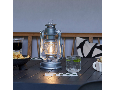 Feuerhand LED Laterne Baby Special 276 Zinc